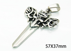 HY Wholesale Steel Pendants of Stainless Steel 316L-HY22P0408HIS