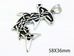 HY Wholesale Steel Pendants of Stainless Steel 316L-HY06P0094HIZ