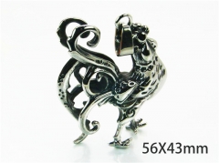 HY Wholesale Steel Pendants of Stainless Steel 316L-HY22P0624HKE