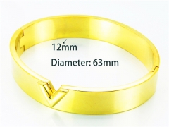 HY Jewelry Wholesale Popular Bangle of Stainless Steel 316L-HY93B0031HOR