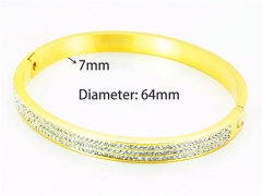 HY Wholesale Popular Bangle of Stainless Steel 316L-HY93B0284HPV