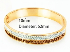 HY Wholesale Popular Bangle of Stainless Steel 316L-HY93B0201IQQ