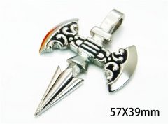 HY Wholesale Steel Pendants of Stainless Steel 316L-HY22P0407HID