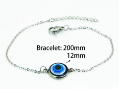 HY Wholesale Steel Color Bracelets of Stainless Steel 316L-HY25B0520LR