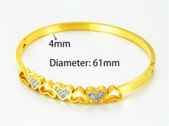 HY Wholesale Popular Bangle of Stainless Steel 316L-HY14B0679HOQ