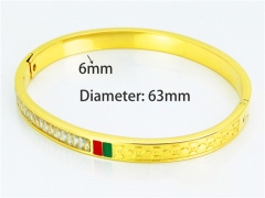 HY Wholesale Popular Bangle of Stainless Steel 316L-HY14B0138HPC