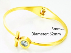 HY Wholesale Popular Bangle of Stainless Steel 316L-HY93B0344HMT