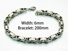 HY Wholesale Steel Color Bracelets of Stainless Steel 316L-HY54B0127MLR