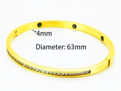 HY Wholesale Popular Bangle of Stainless Steel 316L-HY93B0296HMW