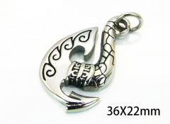 HY Wholesale Steel Pendants of Stainless Steel 316L-HY22P0447HID