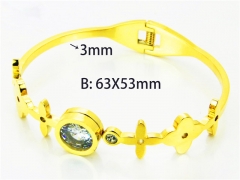 HY Wholesale Popular Bangle of Stainless Steel 316L-HY93B0425HOY