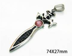 HY Wholesale Steel Pendants of Stainless Steel 316L-HY22P0372HKD