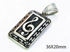 HY Wholesale Steel Pendants of Stainless Steel 316L-HY06P0096PZ