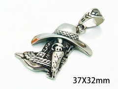 HY Wholesale Steel Pendants of Stainless Steel 316L-HY22P0332HIZ