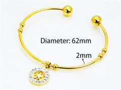 HY Jewelry Wholesale Popular Bangle of Stainless Steel 316L-HY58B0354MU