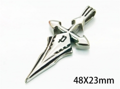 HY Wholesale Steel Pendants of Stainless Steel 316L-HY22P0413HIS