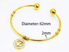 HY Jewelry Wholesale Popular Bangle of Stainless Steel 316L-HY58B0353MT