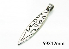 HY Wholesale Steel Pendants of Stainless Steel 316L-HY22P0450HFF