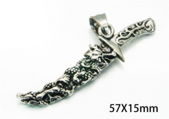 HY Wholesale Steel Pendants of Stainless Steel 316L-HY22P0418HIT