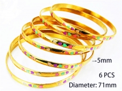 HY Wholesale Jewelry Popular Bangle of Stainless Steel 316L-HY58B0288IIU