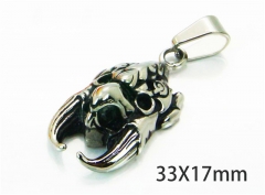 HY Wholesale Steel Pendants of Stainless Steel 316L-HY22P0608HSS