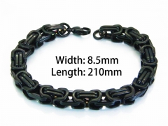 HY Wholesale Black Bracelets of Stainless Steel 316L-HY40B0176PF