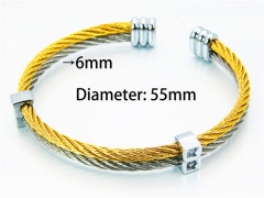 HY Jewelry Wholesale Bangle (Steel Wire)-HY38B0457HME