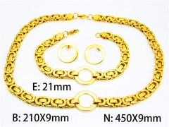 HY Jewelry Necklaces and Bracelets Sets-HY65S2000JKW