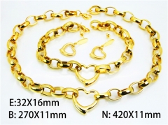 HY Jewelry Necklaces and Bracelets Sets-HY65S2028IMC