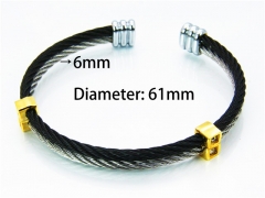 HY Jewelry Wholesale Bangle (Steel Wire)-HY38B0456HME