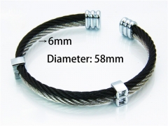 HY Jewelry Wholesale Bangle (Steel Wire)-HY38B0455HMT