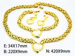 HY Jewelry Necklaces and Bracelets Sets-HY65S2027JKC