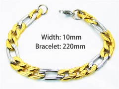 HY Jewelry Wholesale Bracelets (18K-Gold Color)-HY40B0124PL