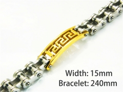 Wholesale Bracelets (18K-Gold Color)-HY08B0180INE