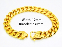 HY Wholesale Bracelets (18K-Gold Color)-HY28B0002INW