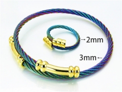 HY Wholesale Bangle (Colorful)-HY38S0131HHE