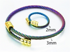 HY Wholesale Bangle (Colorful)-HY38S0129HHG