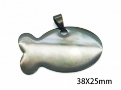 HY Wholesale Pendants (Steel color)-HY70P0502JL