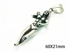 HY Wholesale Pendants Jewelry (Steel Color)-HY22P0211HIW