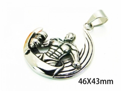 HY Wholesale Pendants Jewelry (Steel Color)-HY22P0201HIW