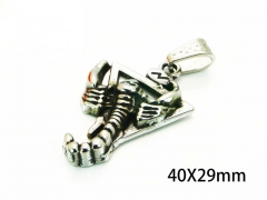 HY Wholesale Pendants Jewelry (Steel Color)-HY22P0280HIE