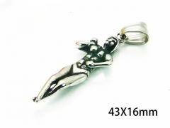 HY Wholesale Pendants Jewelry (Steel Color)-HY22P0213HFF