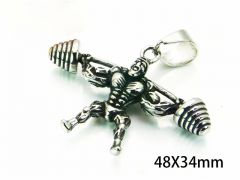 HY Wholesale Pendants Jewelry (Steel Color)-HY22P0208HIC