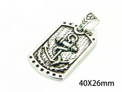 HY Wholesale Pendants Jewelry (Steel Color)-HY22P0266HID