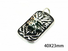 HY Wholesale Pendants Jewelry (Steel Color)-HY22P0185HIZ