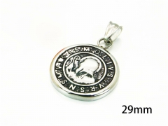 HY Wholesale Pendants Jewelry (Steel Color)-HY22P0303HIE