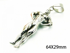 HY Wholesale Pendants Jewelry (Steel Color)-HY22P0204HIU