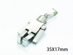 HY Wholesale Pendants Jewelry (Steel Color)-HY59P0491PL