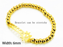 HY Wholesale Rosary Bracelets Stainless Steel 316L-HY76B0413MLQ