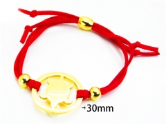 HY Wholesale Stainless Steel 316L Bracelets (18K-Gold Color)-HY81B0636PG